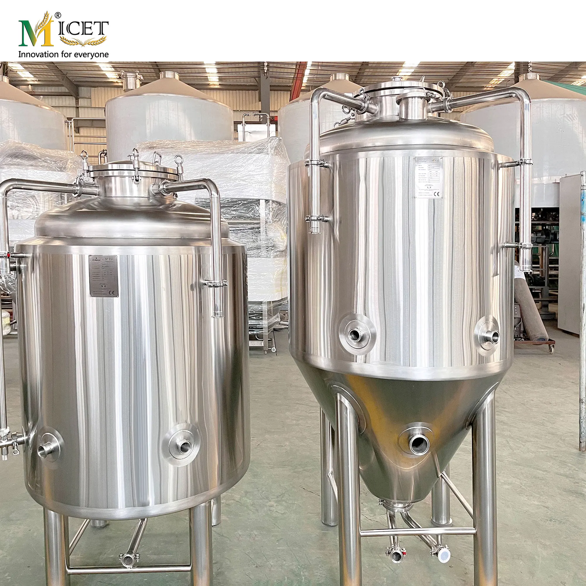 High Quality Stainless Steel 100 Liter 100L Conical Beer Fermenter Tank For Sale Price Fermenter