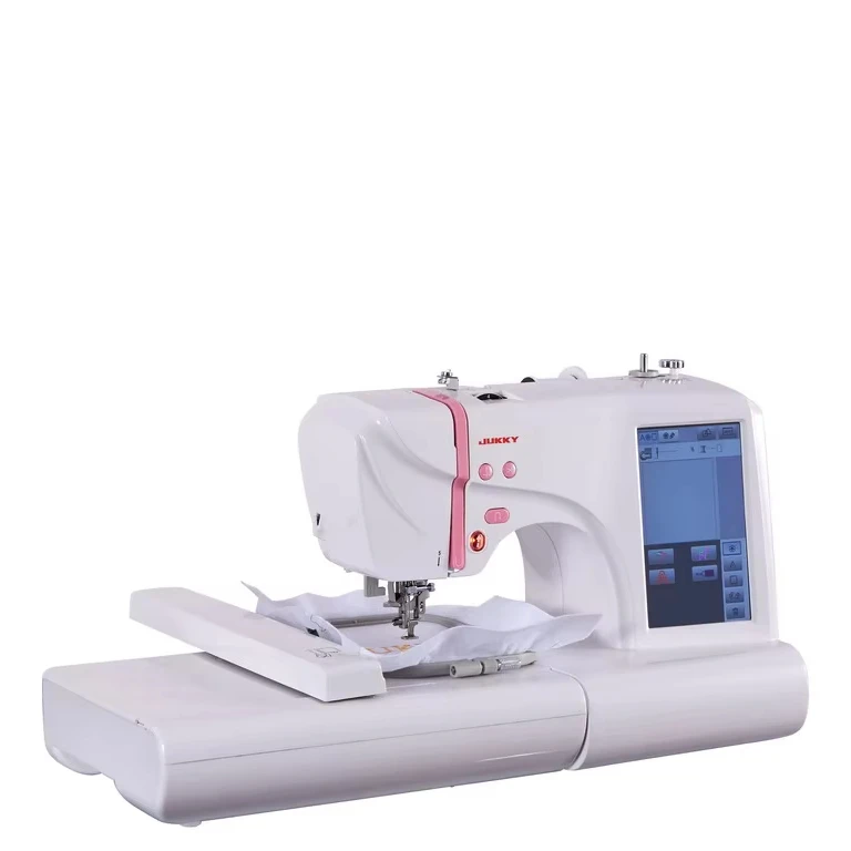 hot sale ES5 Household Flat-Bed Embroidery Sewing Machine with Core Components Engine and Bearing for Lock Stitch Formation