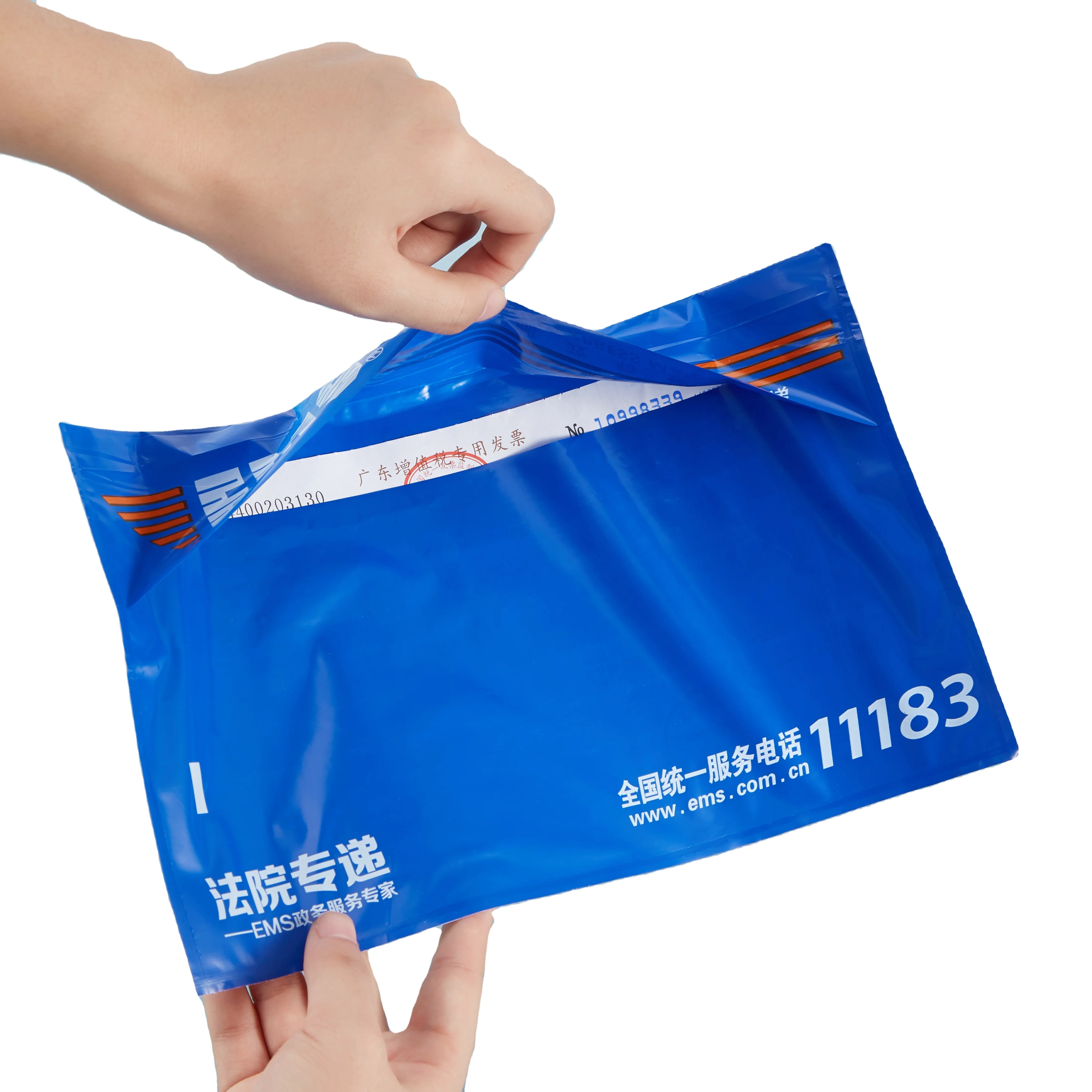 Self-Adhesive Mailing Bags Printed Packing List Envelope for Euro Market Convenient Document Storage