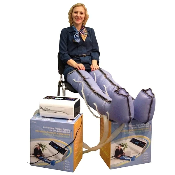 
Air compression leg massager boots pressotherapy China factory 