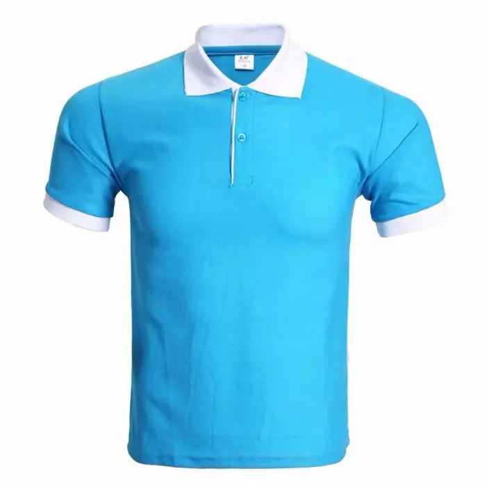 
Custom Logo Printed Promotional golf tennis Polo T Shirt Men 100% Cotton plain blank Ringer Tee 