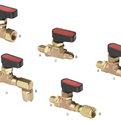 brass Ball Shut Off Valve 1/4 5/16 1320-09