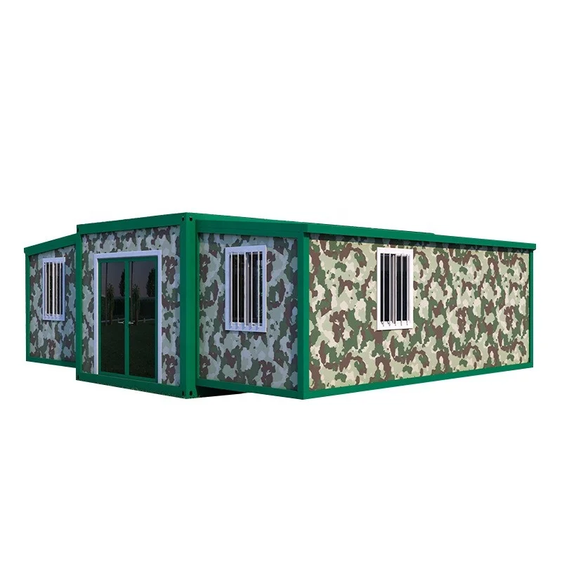 Fast Build 40 Ft 20 Prefab Container Expandable House Light Steel Portable Prefabricated Home 2 3 4 5 Bedroom With Toilet