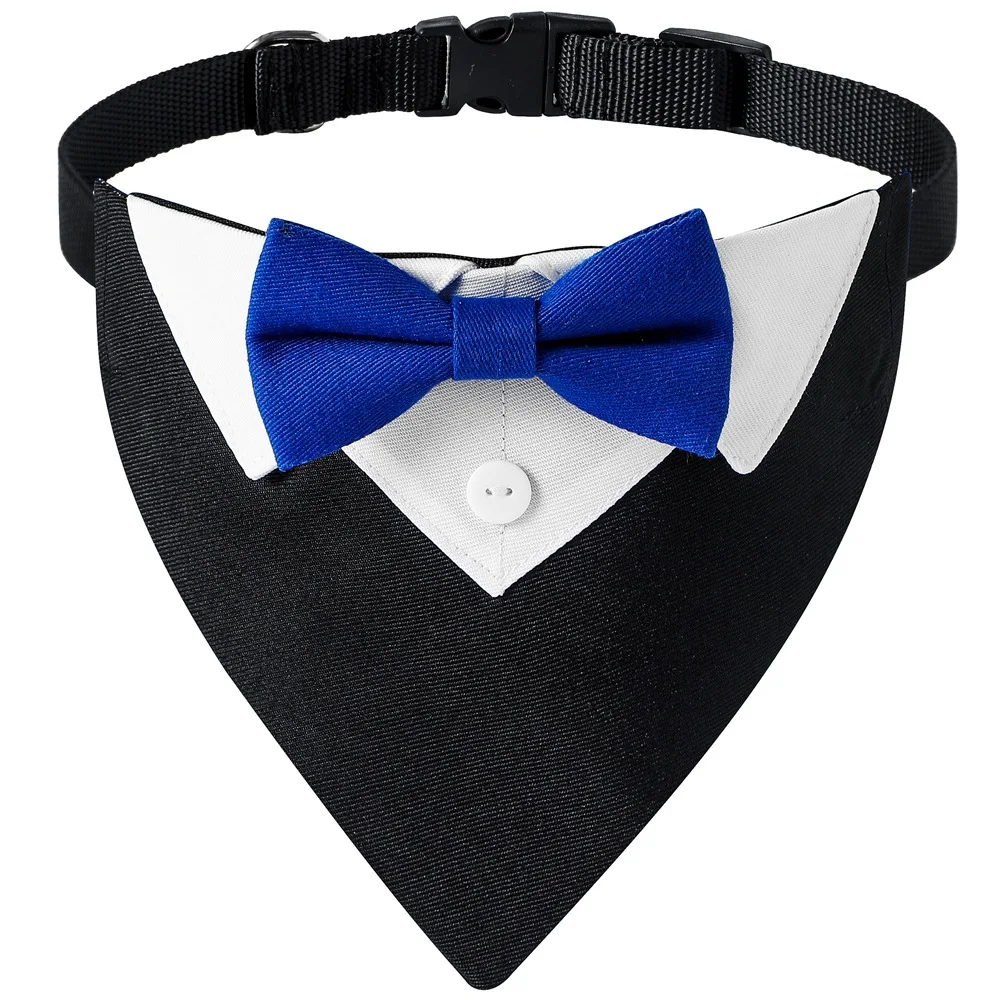 Pet Wedding Triangular Scarf Dog Scarf Pet Fashion Bib