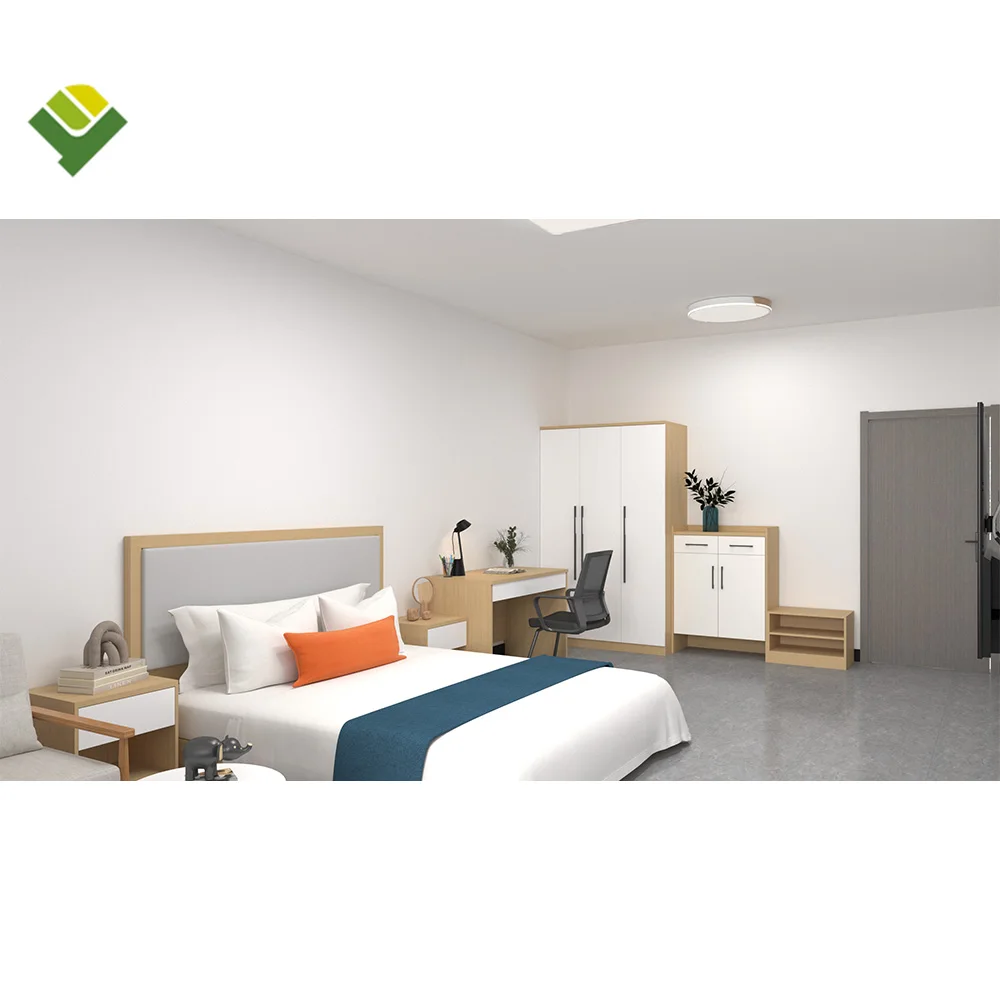 Solution Provider Hotel Room Projects Hotel Room Interior Staff Design furniture Bedroom Set