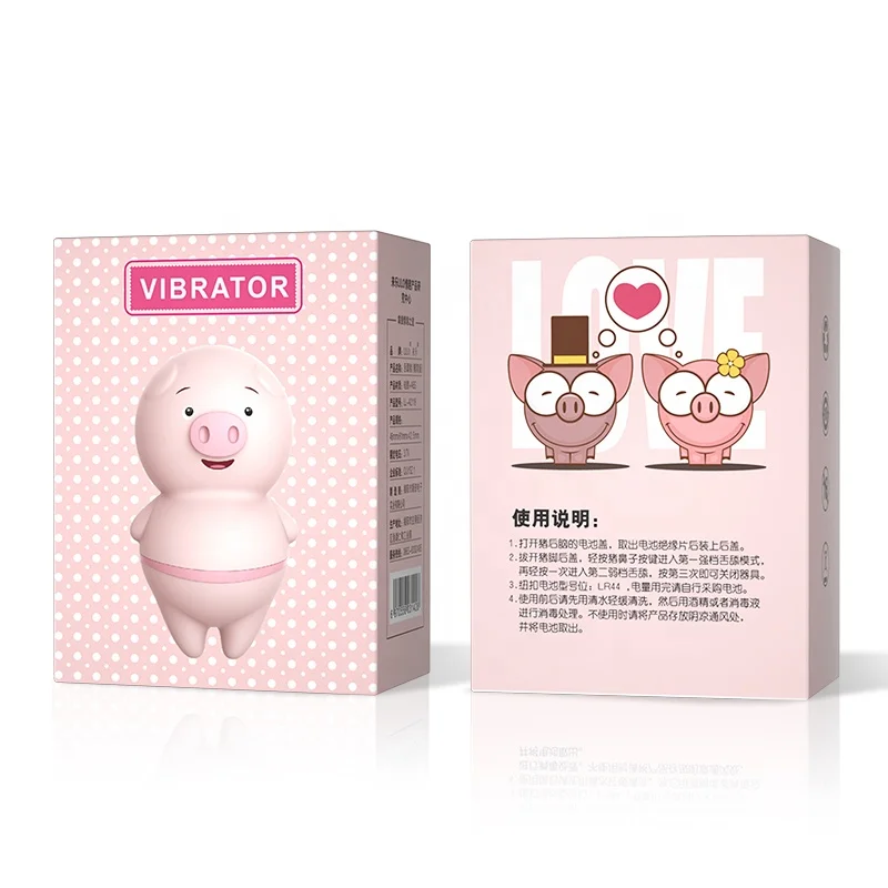 Popular adult toys battery pig Tongue licking massager sexual clitoral  vagina vibrator sex toys for woman