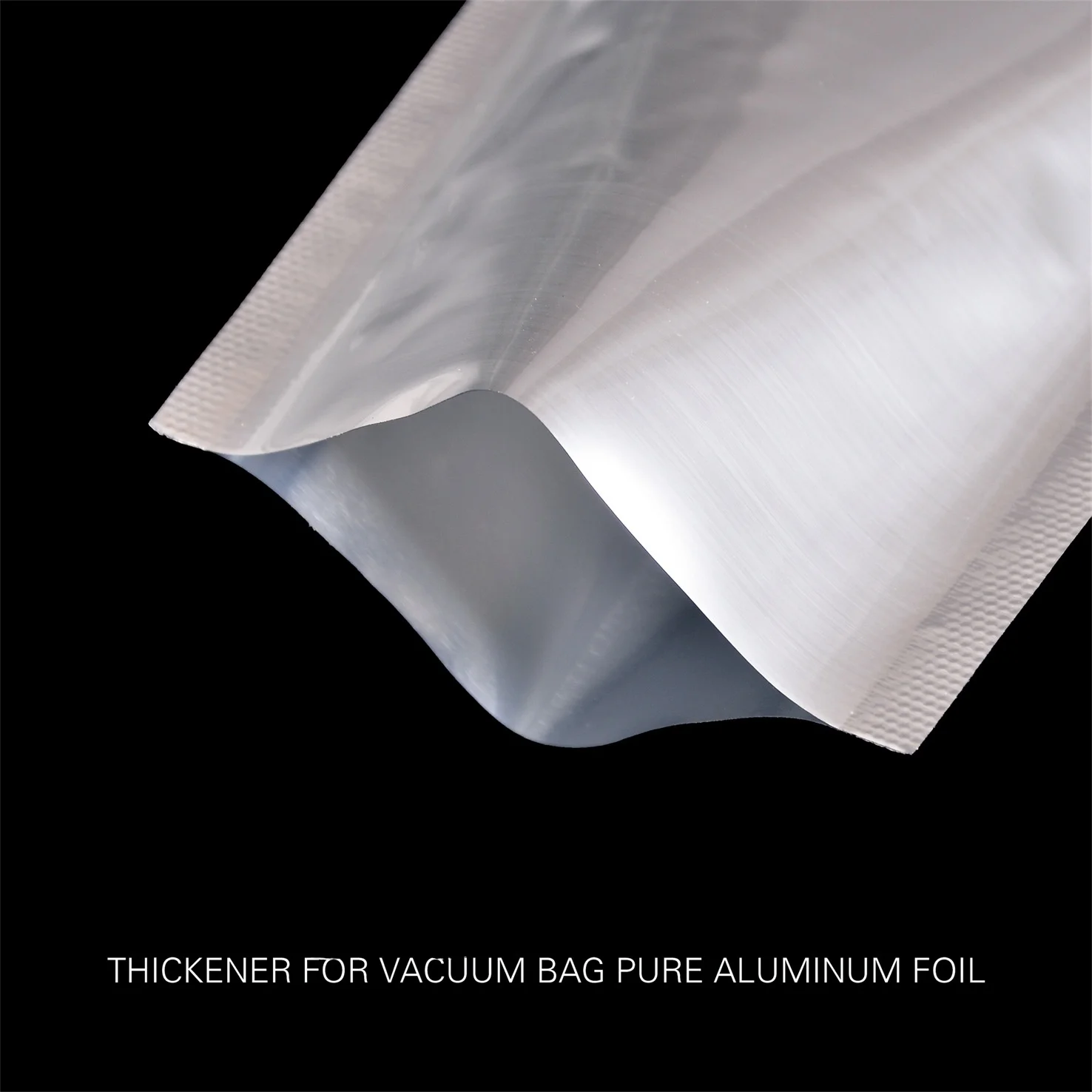 Heat Sealing Mylar Aluminum Foil Bags Reusable Mylar Storage Bags With Sheets Self-Adhesive Label Stickers Mylar Bag For Food