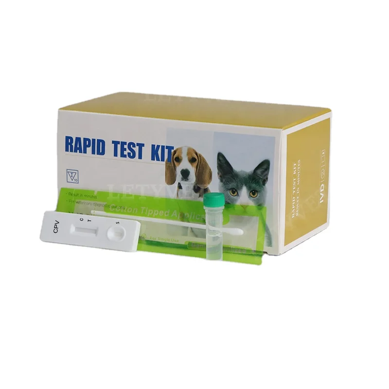 Cheapest price Factory price Vet Canine Parvo Virus Antigen Test CPV Ag Test pet test kit