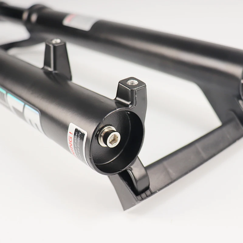 Mountain Bike Air Fork Front Fork Bicycle Shock Absorber Tube Bike Fork Remote Control 27.5 29 32mm Suspension  MTB  Forks