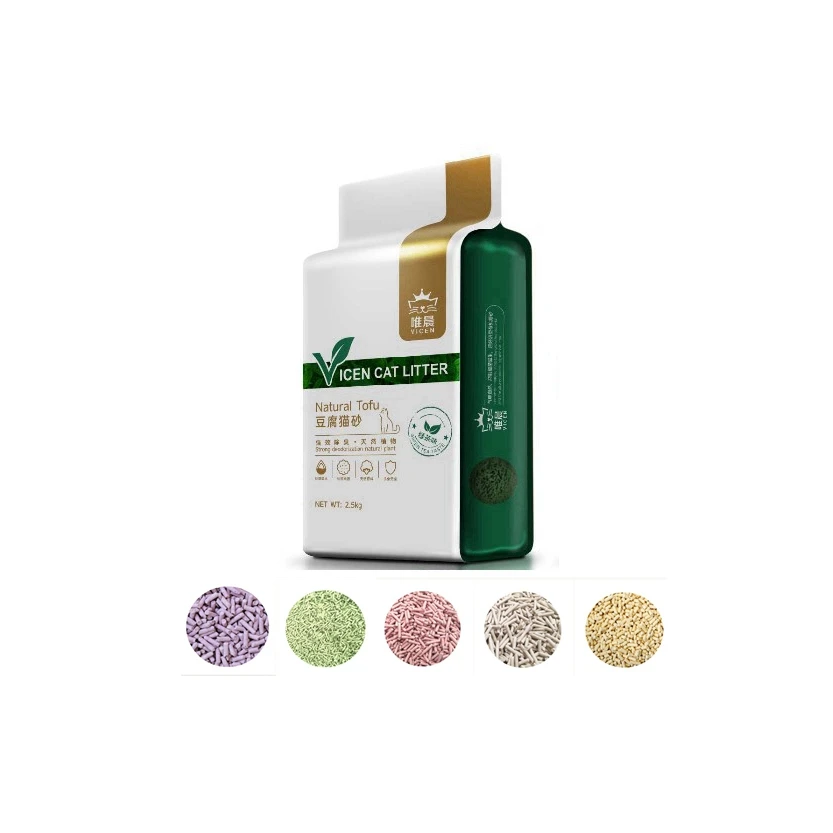 Natural Pet Accessories Deodorant Granules Best Plant Tofu Cat Litter