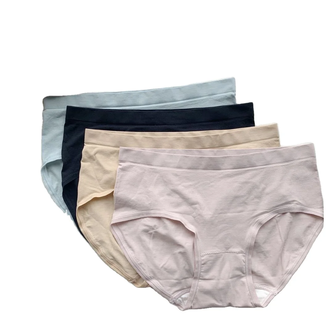 
Factory Underwear Women Modal Cotton Ladies panties Young girl breathable Mid-rise underwear slim panties 