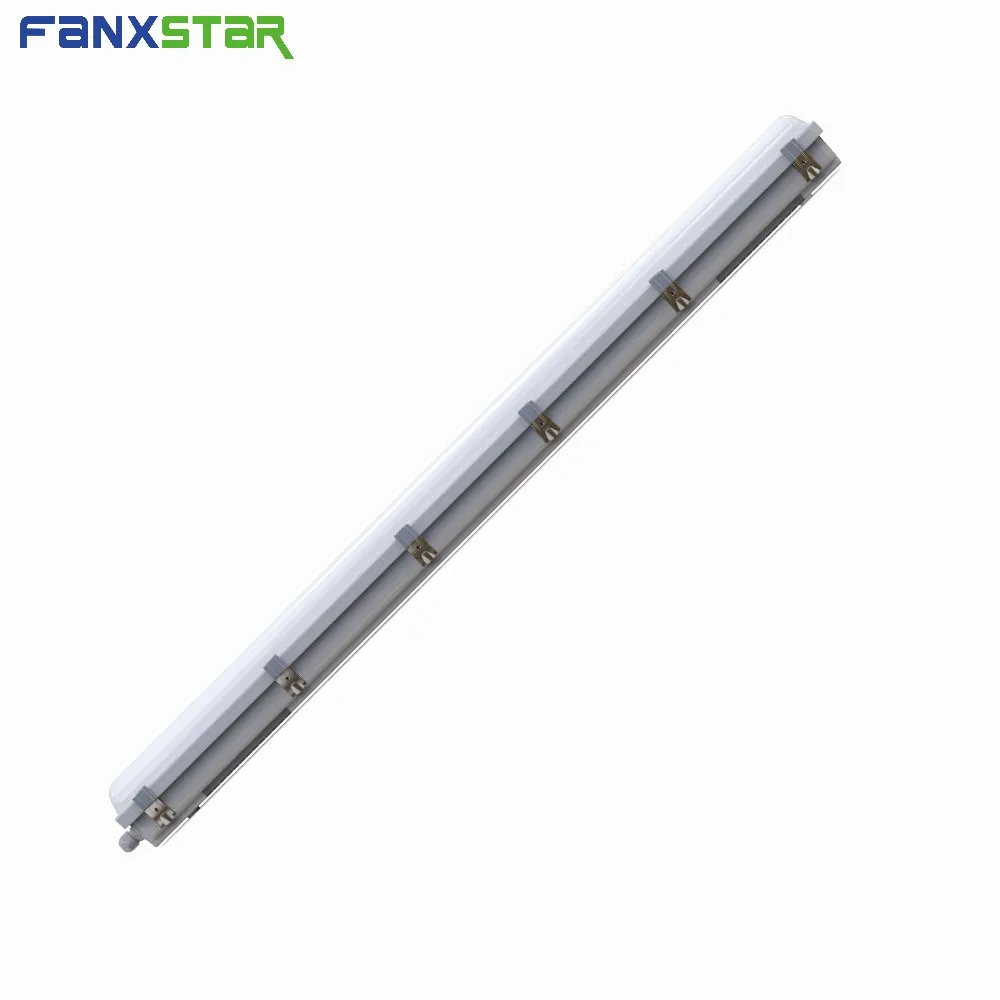 Economic Waterproof Luminaire Customization Vapor Tight Light Low Voltage IP66 Linkable Linear Tube