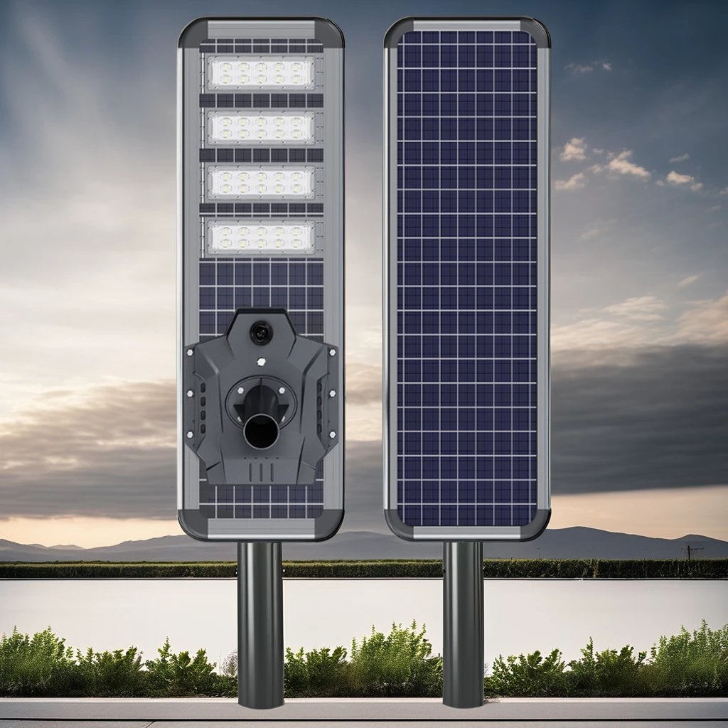 200 Вт 250 300 водонепроницаемая дорожная лампа Ip67 автоматический датчик движения интегрированный солнечный уличный свет для инженерии