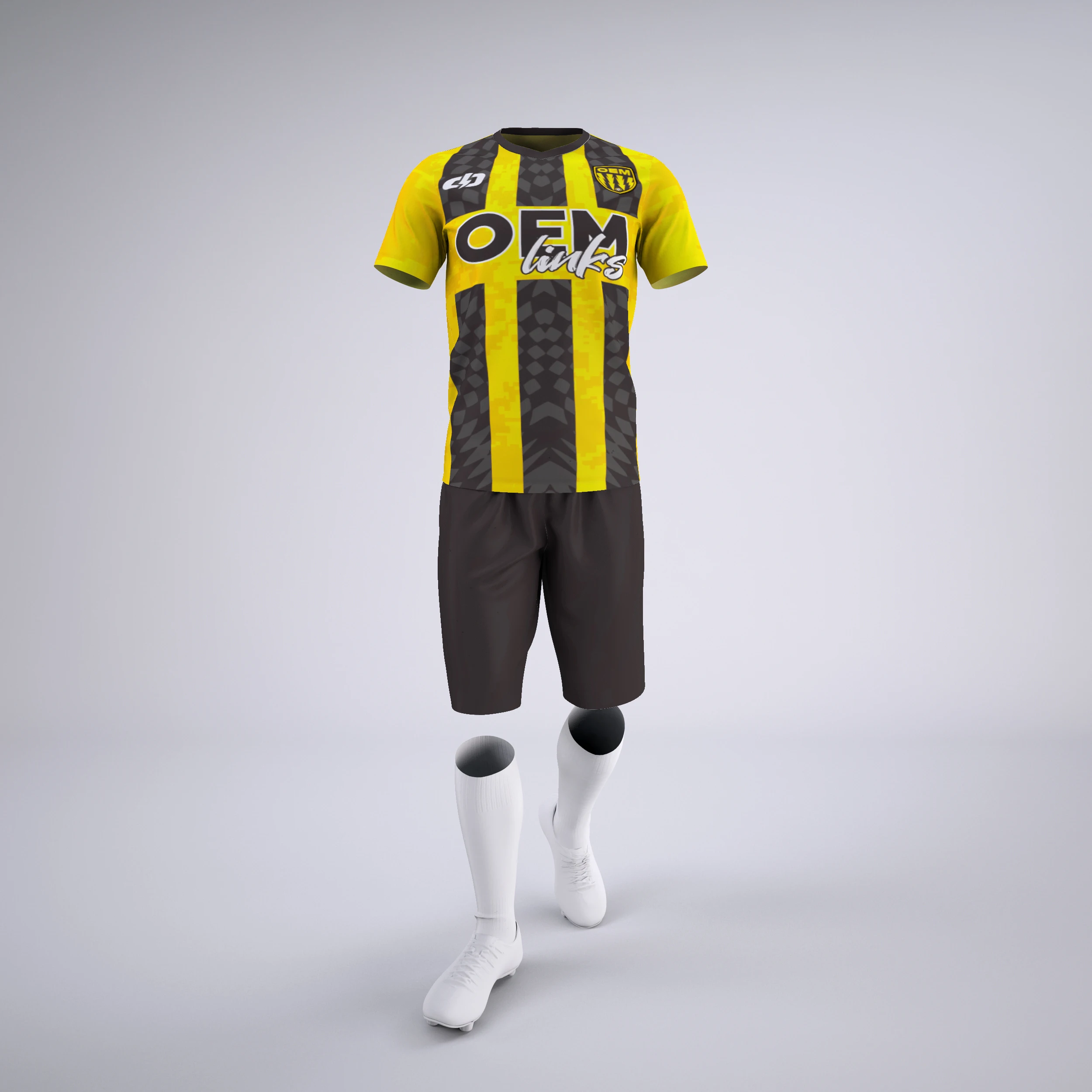 OEM custom soccer wear set football uniform t shirt full team Kit high quality sublimation soccer jersey soccer clothing