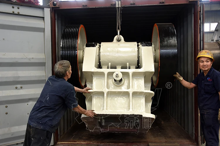 PE 500*750 Jaw Crusher 110 Tph Stone Jaw Crusher Machine Concessional Rate for Gypsum Gold Copper Ore
