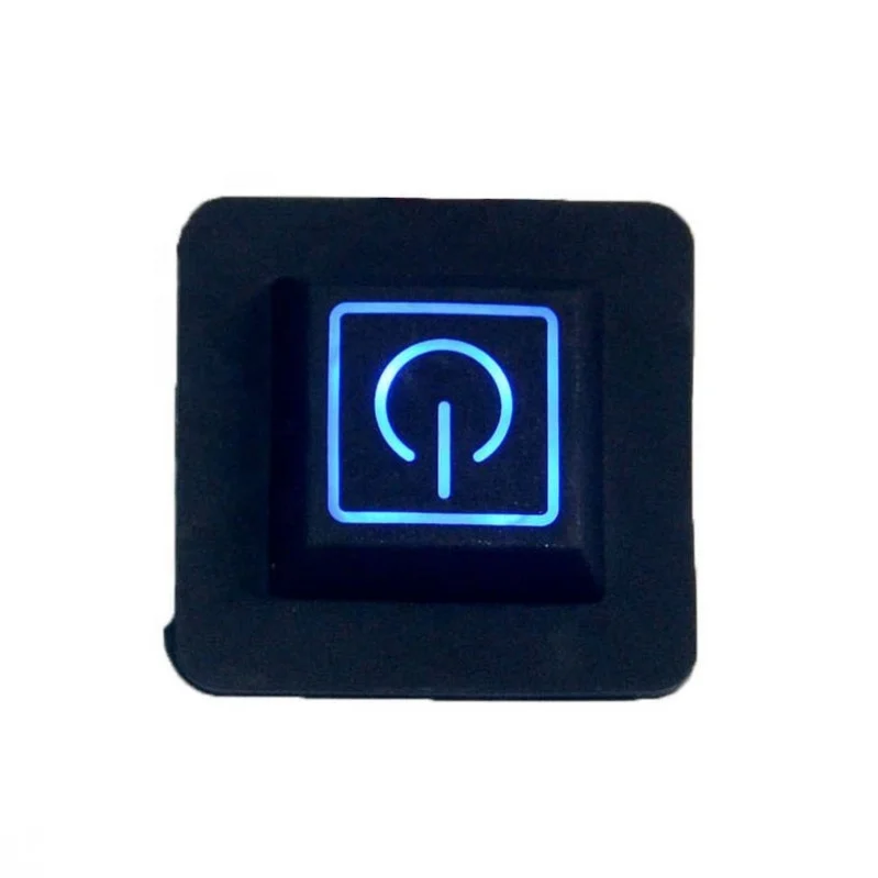 Battery Electric Heated Clothing Switch Button 3A Temperature Adjustable