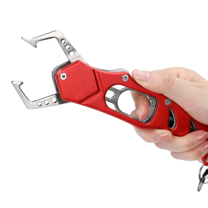 Amazon Wholesale high quality aluminum alloy Stainless steel tools plier fishing lip grips fishing pliers