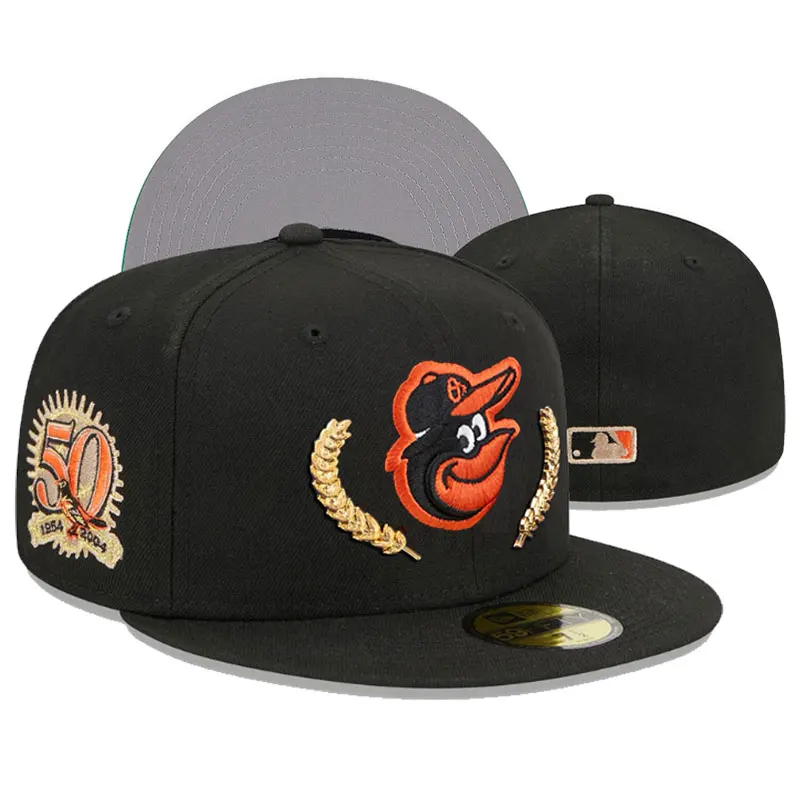 Three-dimensional Embroidered Football & Baseball Team Cap Size Closed Wear Party Style with Backwards Number