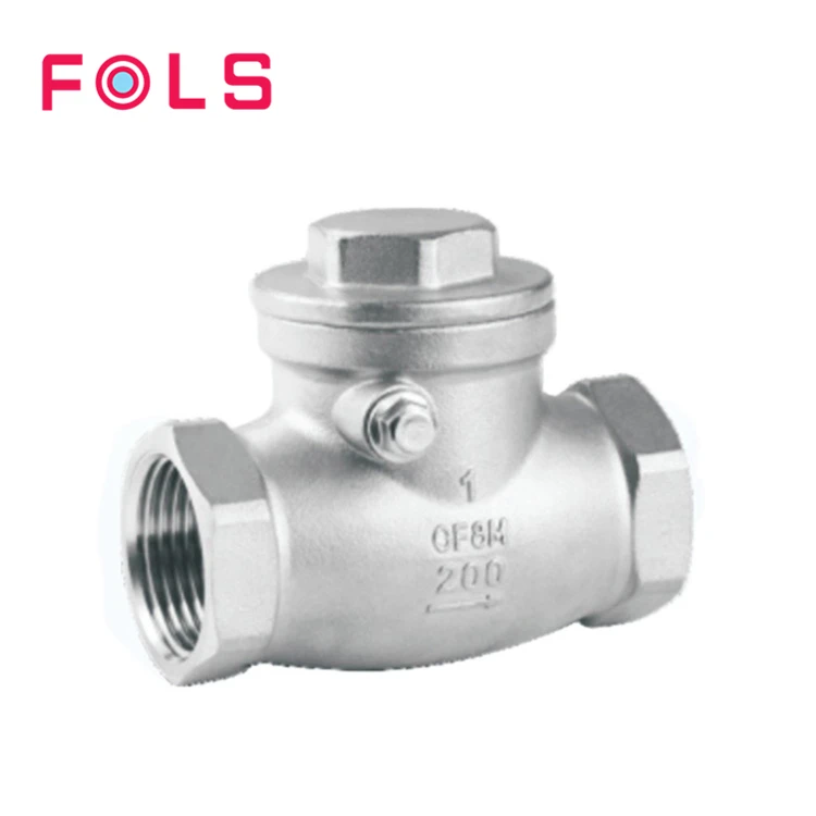 Vertical Compressed air Spring Brass Check Valve