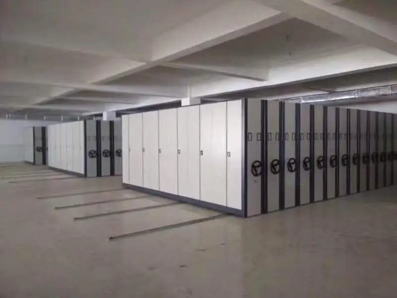 High density library mobile storage rack system archive metal intelligence mass shelf