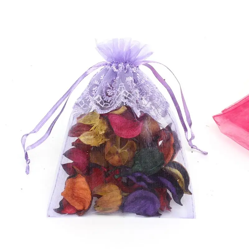 F3-336 Scented Potpourri and Dried Flower Fragrance Sachet for Home Decoration Gift  Sachet snow yarn candy packaging bag