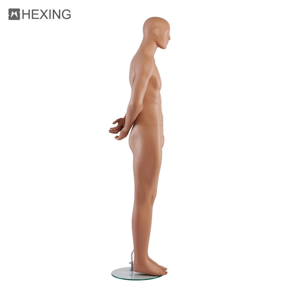 Realistic Fiberglass Tall Men Realistic Stand Male Dummy Mannequin