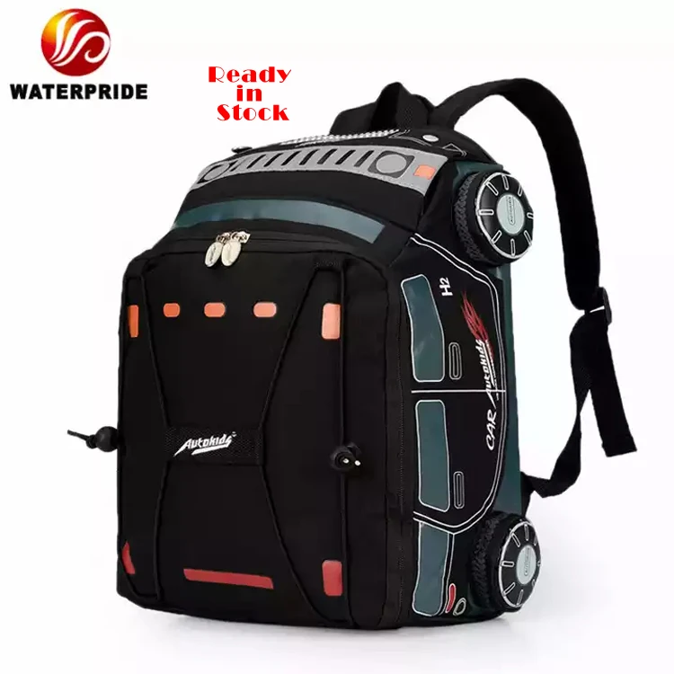Customize 3D HUMMER CAR SHAPE CHILDREN BACKPACK truck car design kid backpack funny backpack for kids school bag boy