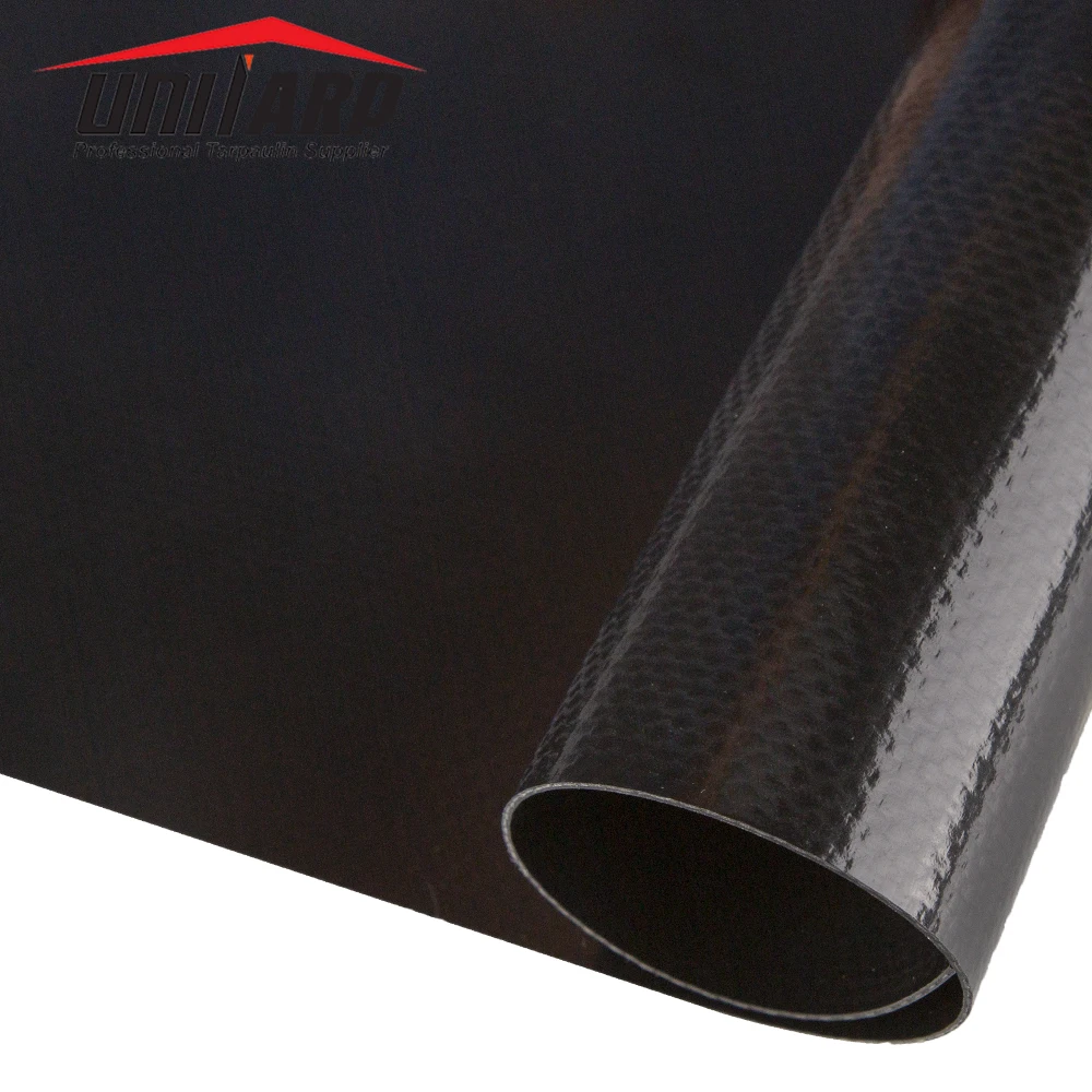 NFPA 701 Fire Resistant 18oz PVC Vinyl Plastic Coated Tarpaulin for Truck Trailer Rain Covers