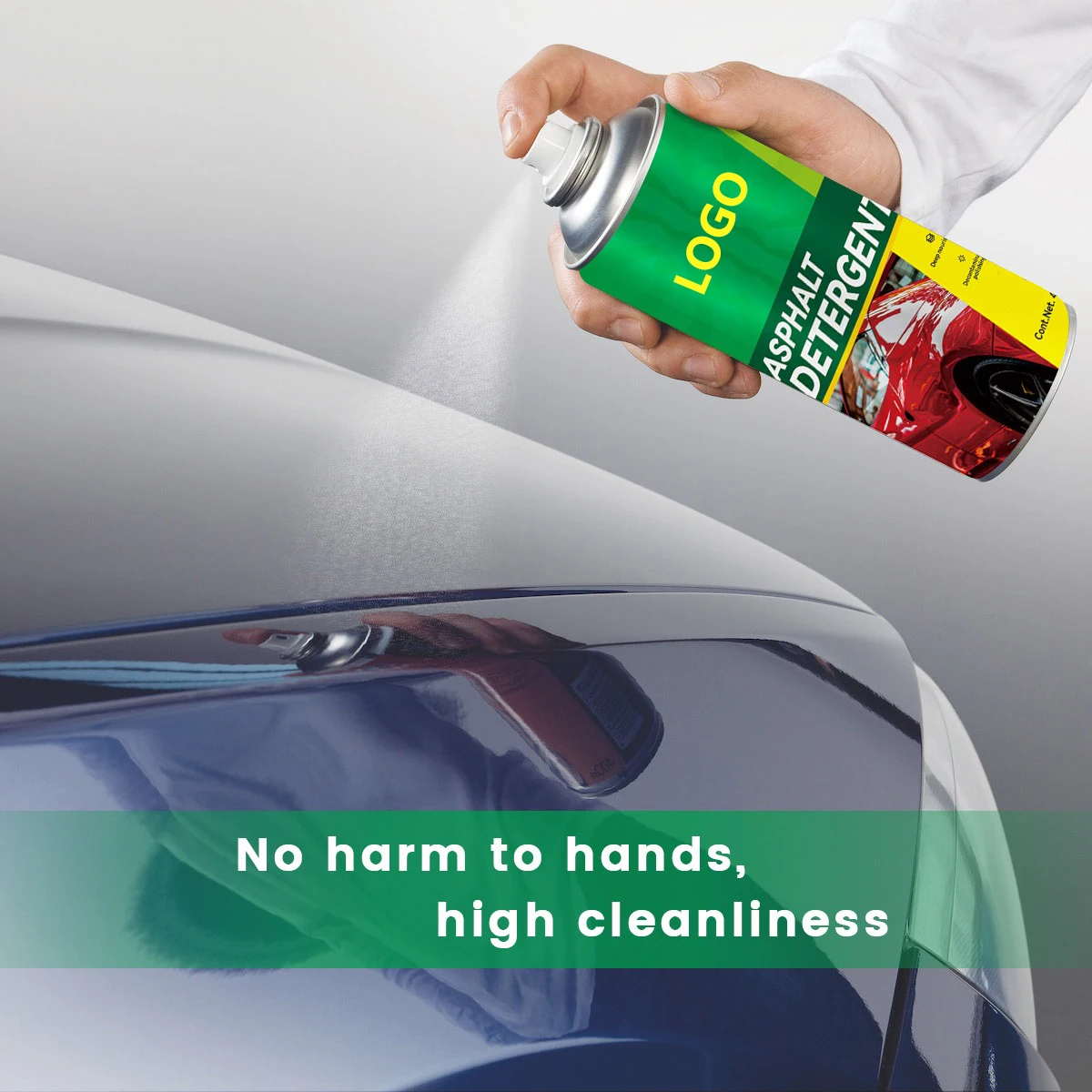 2024 Car Bug Cleaner Tar Asphalt Renmove Cleaner  Car Care Products Tar Remover Spray Saigao Pitch Remove Cleaner Spray