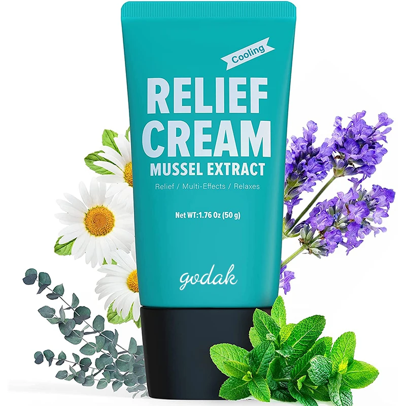 Low MOQ Natural Cosmetics Relieve Muscle Joint Arthritis Pain Effective Relief Smoothing Body Cream