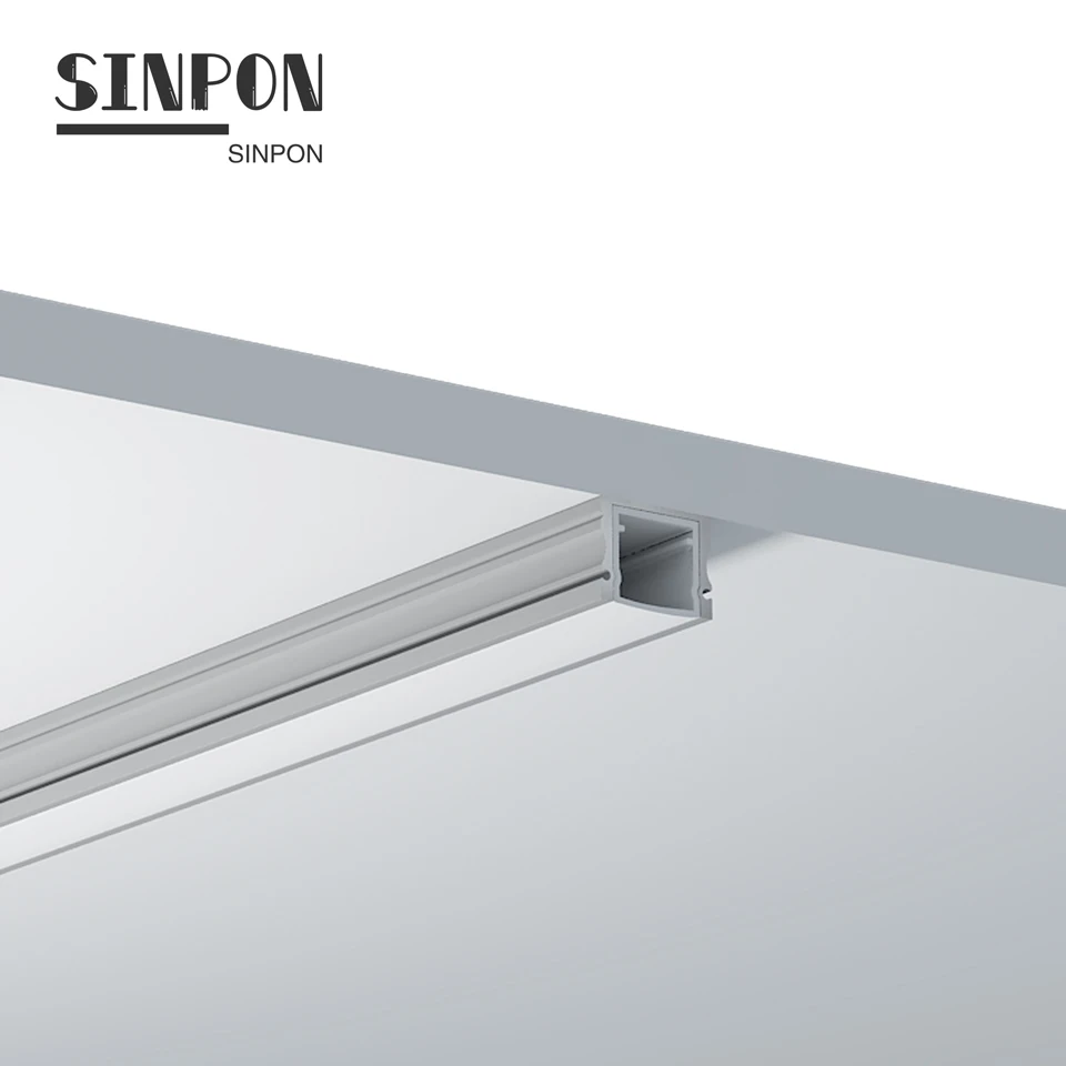  China Professional Customized Black Anodized Linear Channel Led Alu Aluminum Extrusion Housing Profiles For Strip