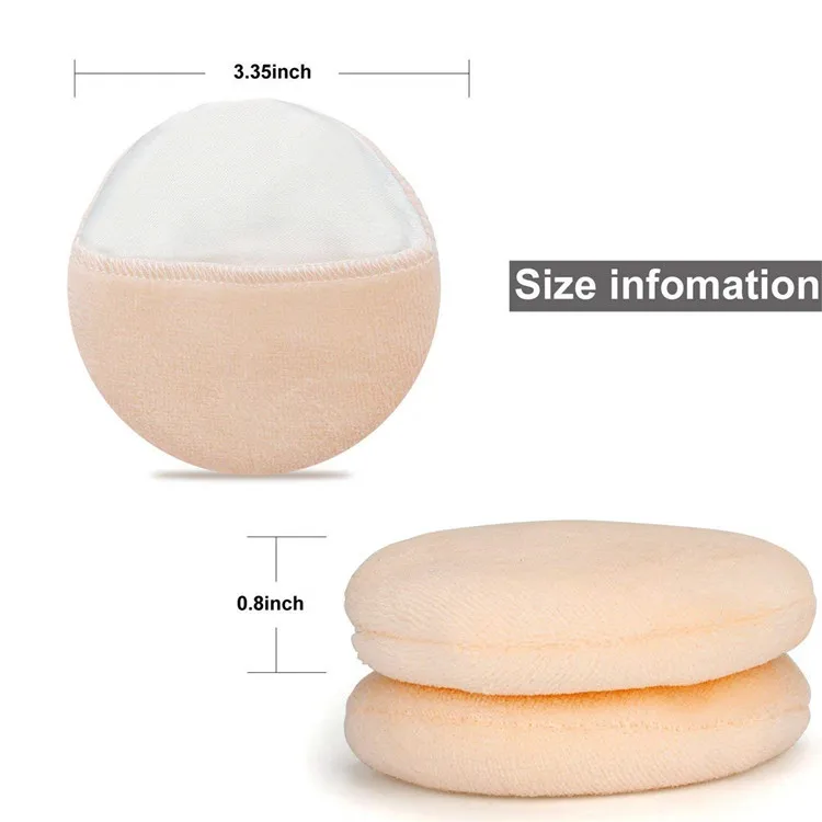 Black Latex-free Organic Plush A Case Pva Facial Sponge. Powder Puffs/powder Puff With Handle Cheap Makeup Sponge