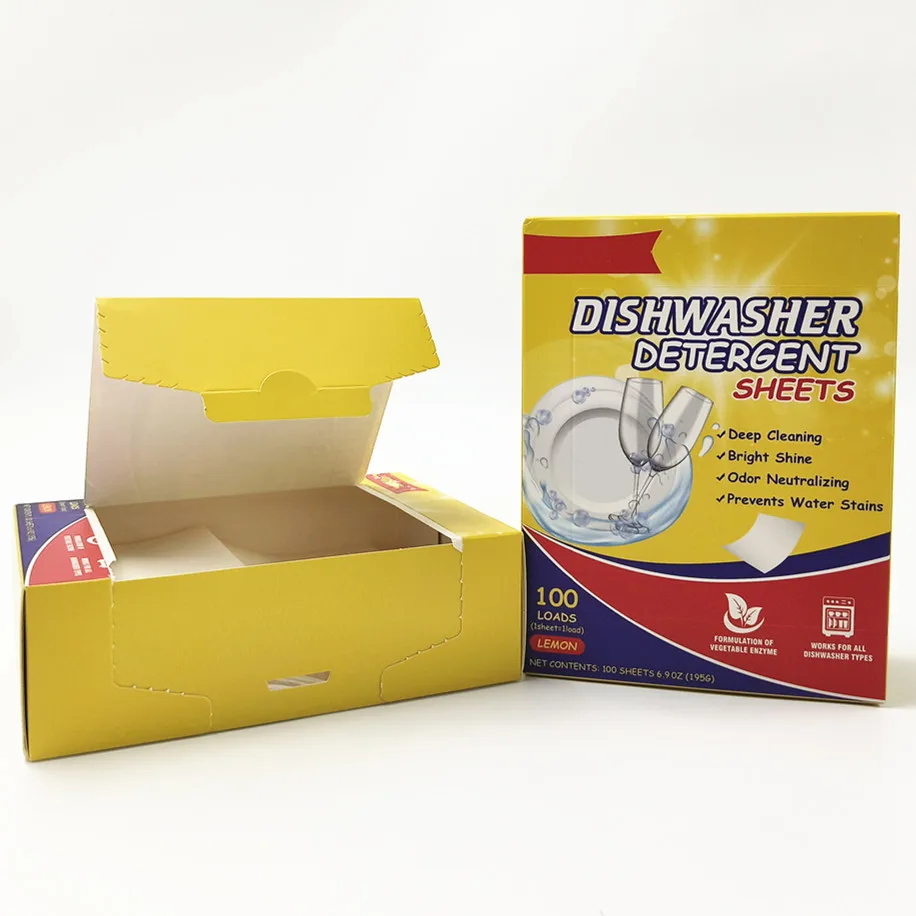 Power Dishwasher Detergent Tablets for Sparkling Streak-Free Shine, All-In-One, Less Plastic Waste, 32 Count