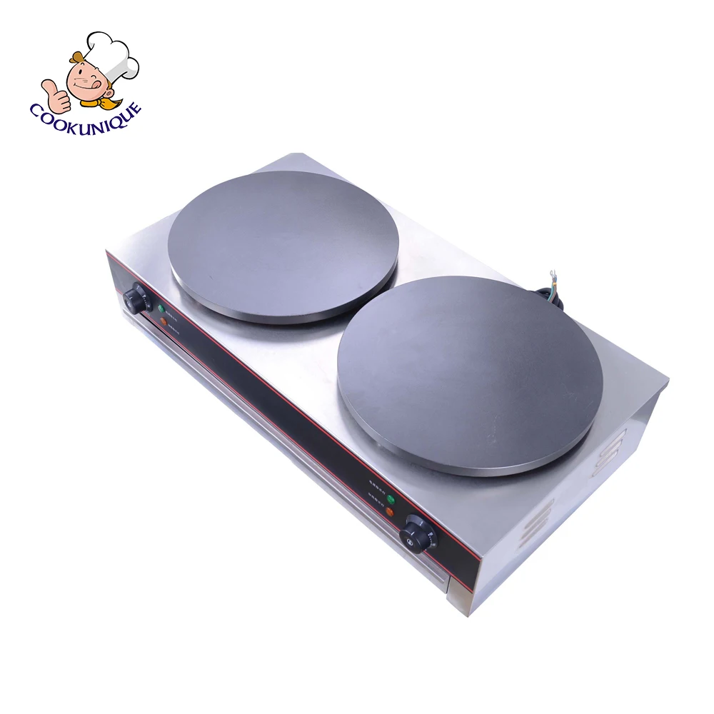 Hot Selling  Countertop Pancake Crepe Machine Commercial Gas Crepe Maker Machine HCM-2