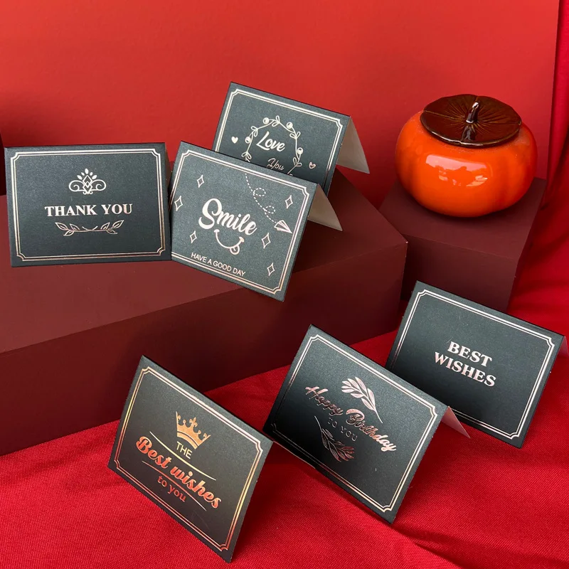 Custom Logo Design Customized Business Paper Card Printing / Greeting Card / Thank You Card / Postcard