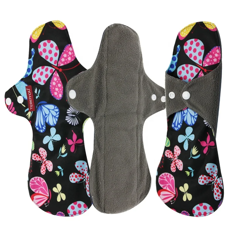 New Woman Reusable  Sanitary Towels Washable Mama Cloth Menstrual Pads Night Use