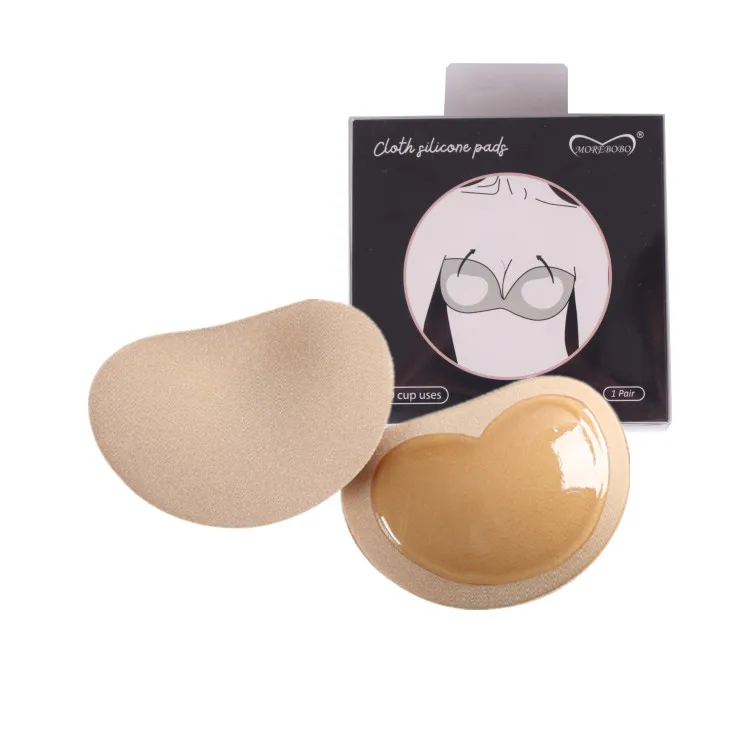 Вкладыш для бюстгальтера в блистерной упаковке, многоразовый силиконовый бюстгальтер пуш-ап большого размера
