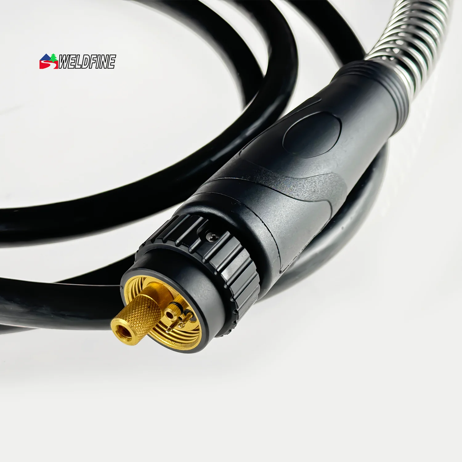 Professional 400A MIG Welding Torch Tweco Air Cooled Gun with Euro Fitting 15FT Length-for Advanced Welding Applications