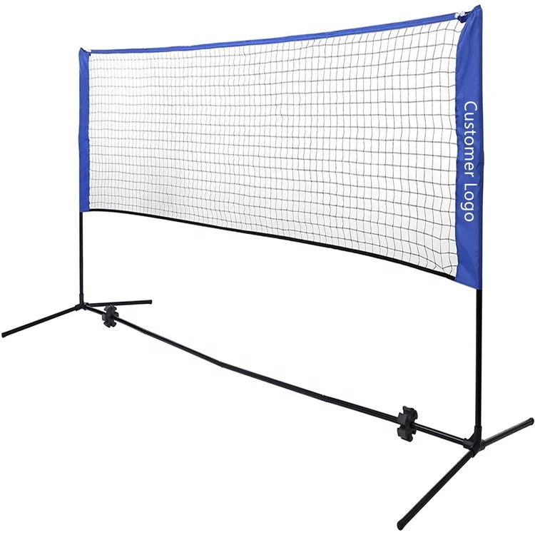 Wholesale 3m 4m 5m High Quality Portable Badminton Net Stand Set