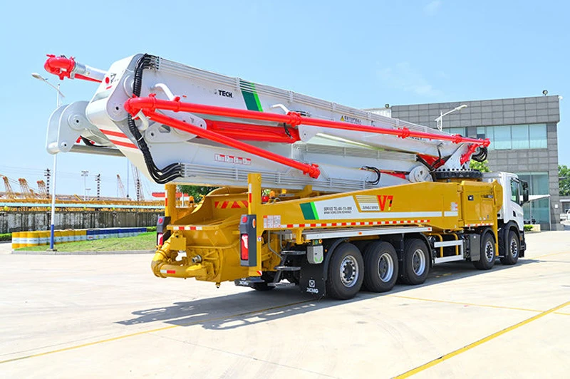 Бетонное оборудование 62 м бетононасос грузовик HB62V