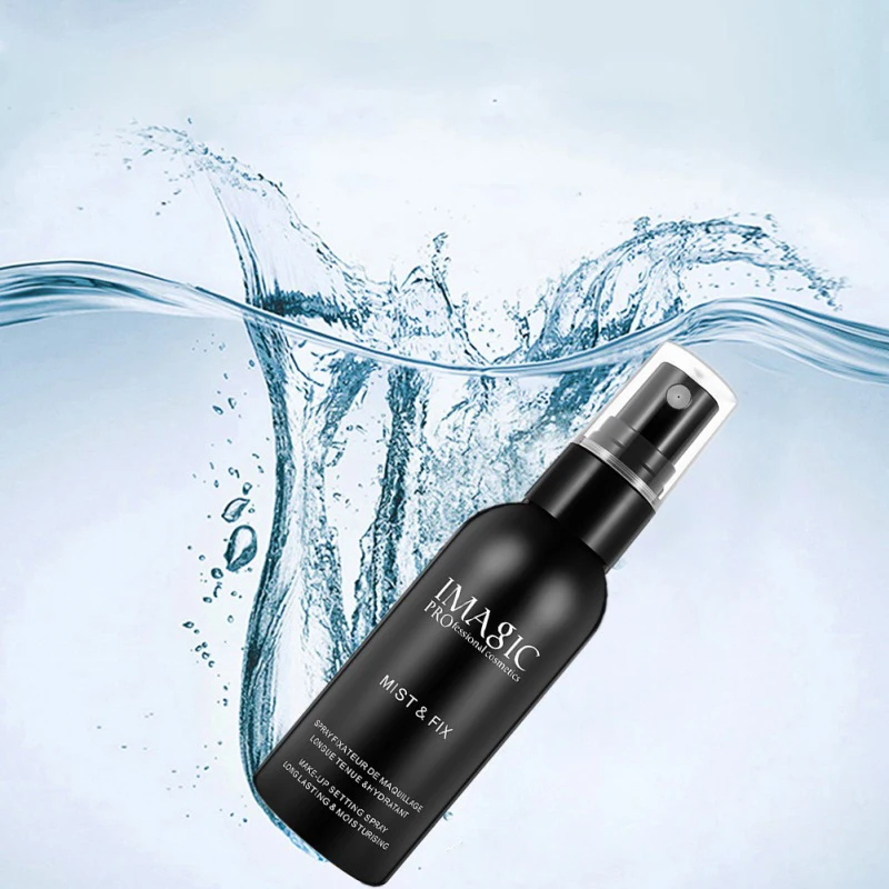 IMAGIC Natural Face Primer Makeup Setting Spray Transparent Waterproof Long Lasting Customize Logo Makeup Setting Spray