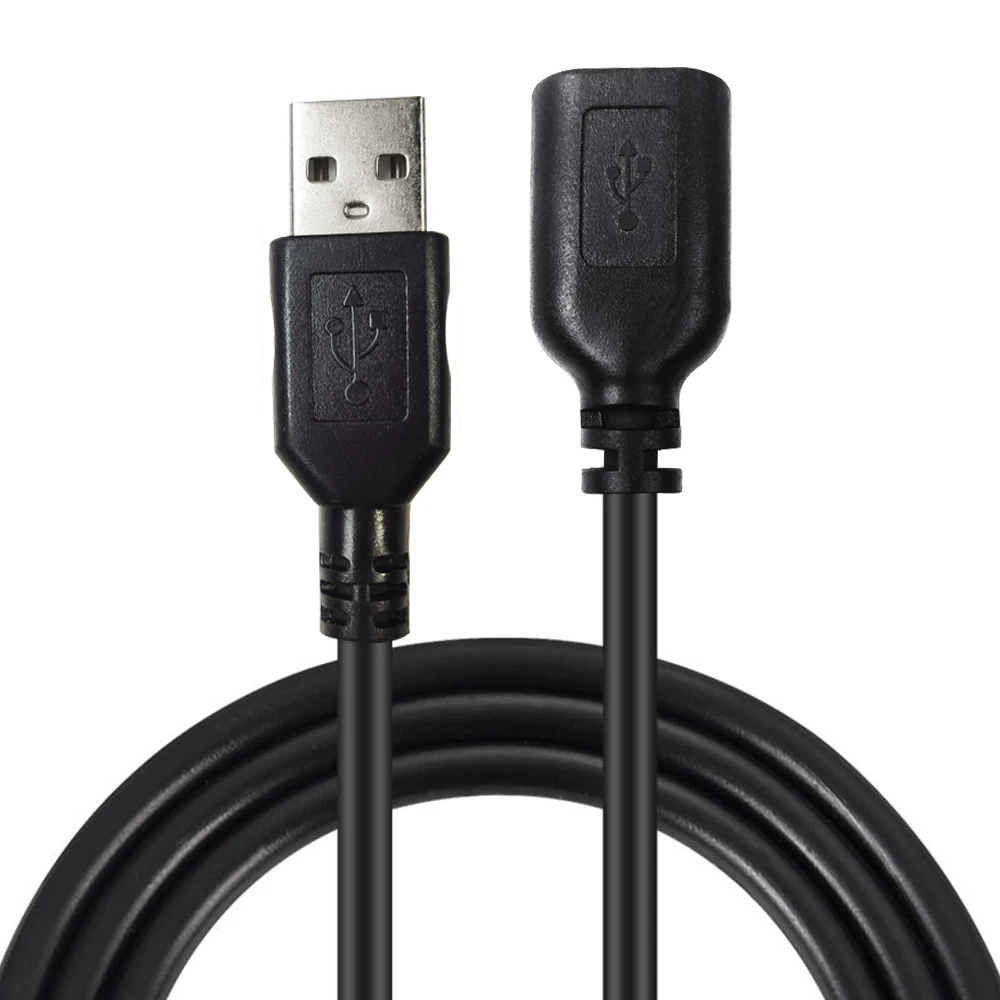 Long Distance Stable Usb A Male To A Female USB 2.0 Extension Cable Kabel Lengthened Cord 26awg Pvc Extender Cable 20M