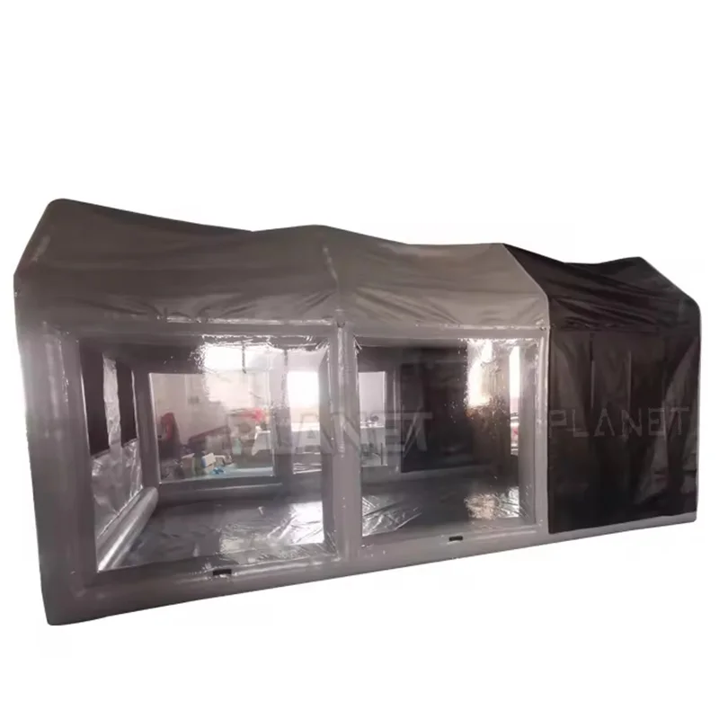 Wholesale Price Air Sealed Mobile Vehicle Paint Tent Inflatable Spray Painting Booth Car Body Repair