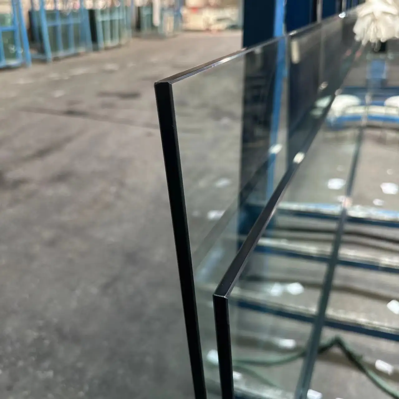 Building Tempered Glass Architectural Construction Glass 10mm  Building  Industrial Tempered Laminated Insulated Glass