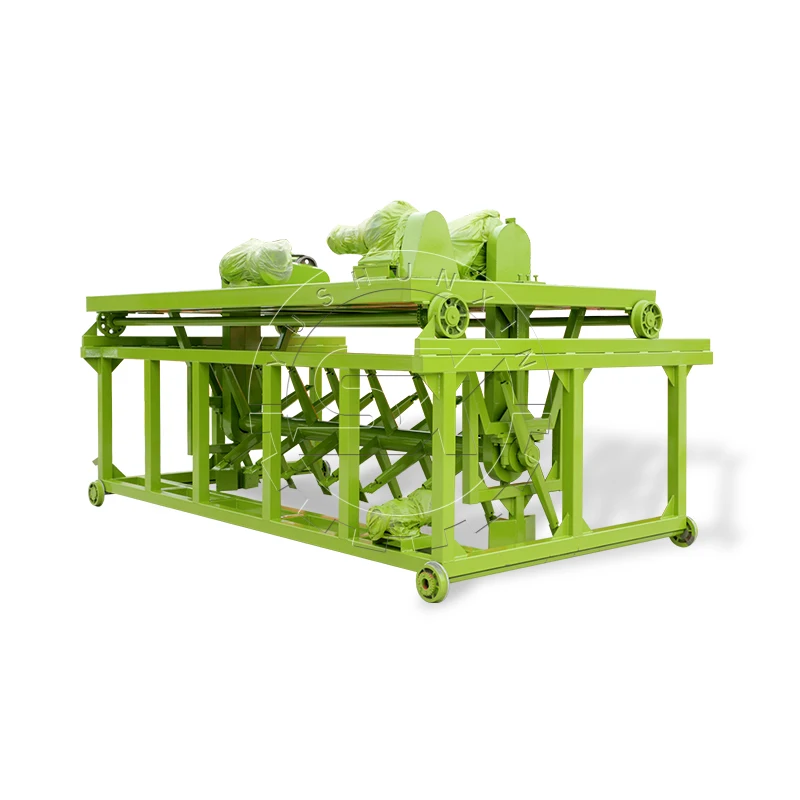 Organic waste compost turner machine groove type fermentation equipment for sale