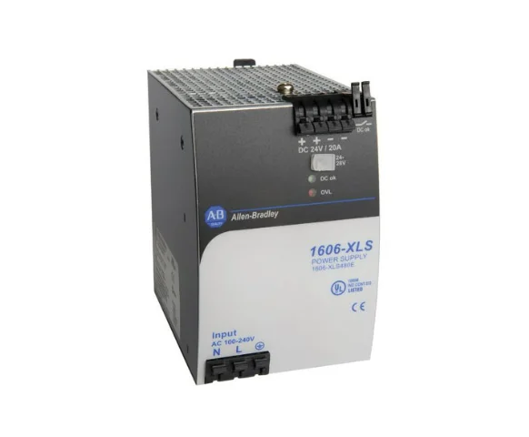 1606-XLS480E ALLEN BRADLEY Power Supply, 480 W, 24V DC, No Special Function, Performance Family, Global Input Voltage