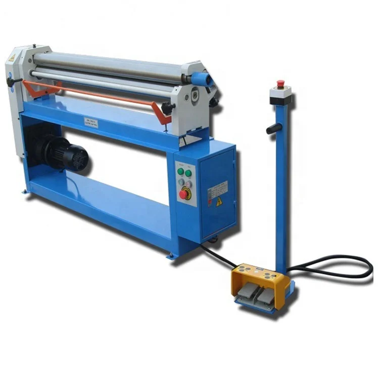 ESR-1300x1.5 electric slip roll machine and round duct bending machine motor driven rolling machine