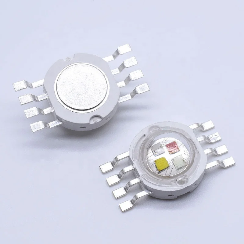 Powerful LED RGBW 4W 8W 12W High Power RGBW LED 8 Pin High Power LED Diode for Stage Light