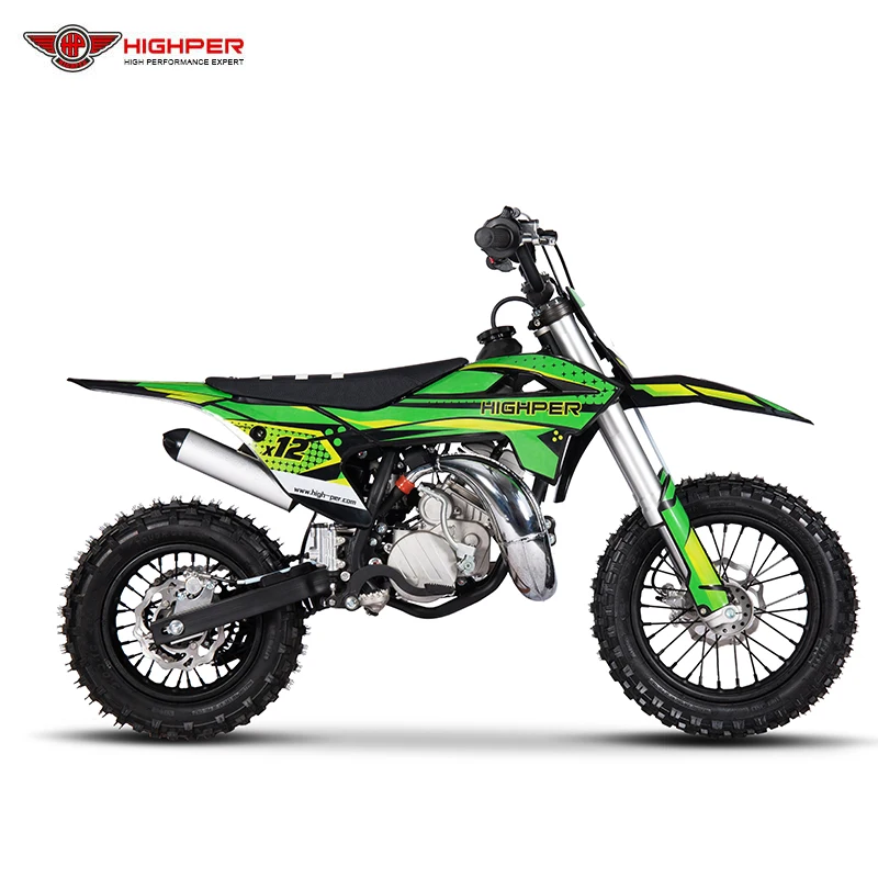 Highper Mini 50cc Gasoline Kids Gas Dirt Bike 2 Stroke