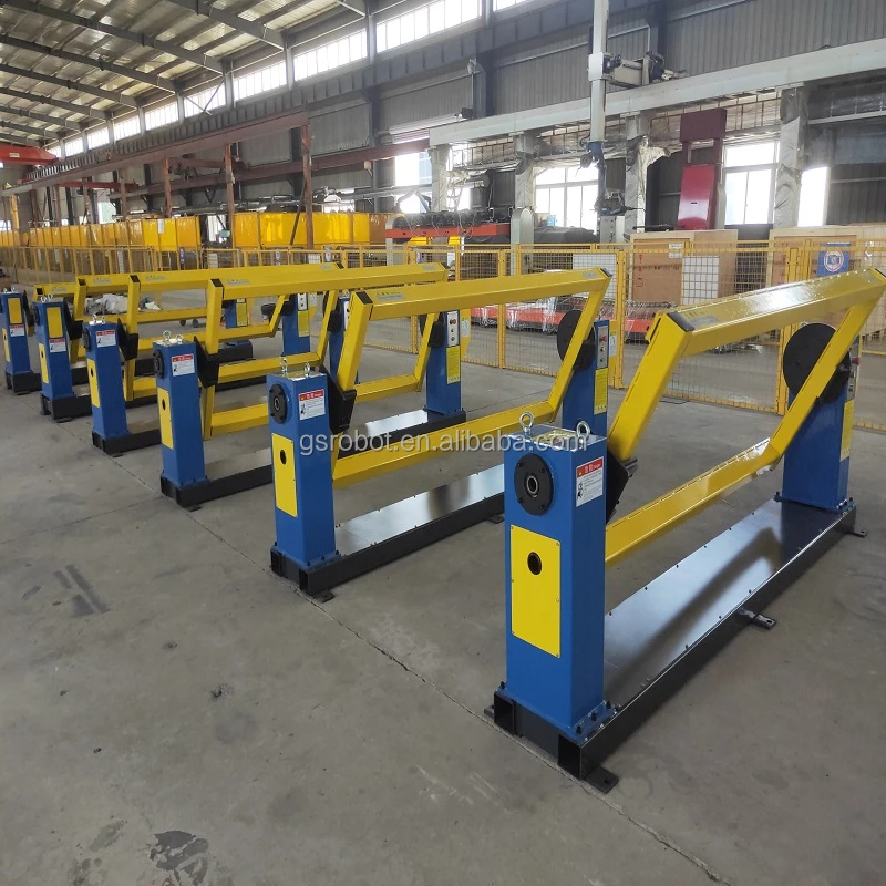 H beam steel dedicated welding workstation realizes automated welding through robot-controlled servo positioner and robot track